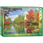 PFG Lakeside Réflexion, Dominic Davison (1000pcs) (utilisation / utilisée - puzzles pour de bon)