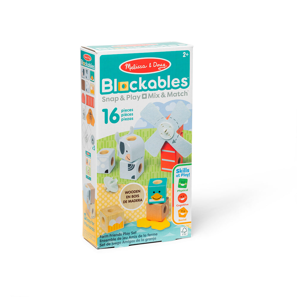 Blockables™ - Coffret de jeu Les Amis de la Ferme 
