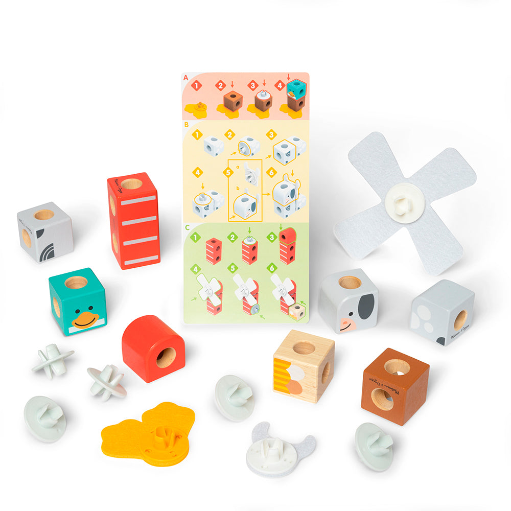 Blockables™ - Coffret de jeu Les Amis de la Ferme 