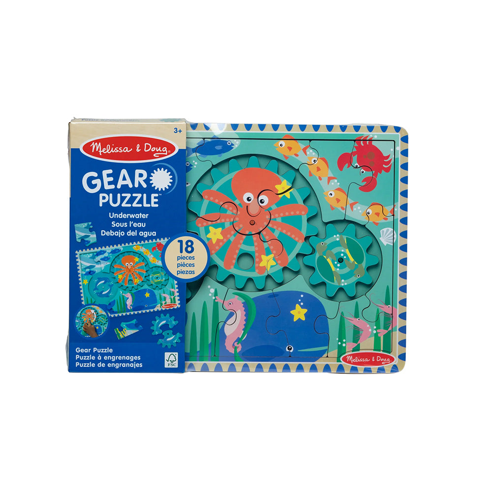 Melissa & Doug Gear - Underwater (18pcs)