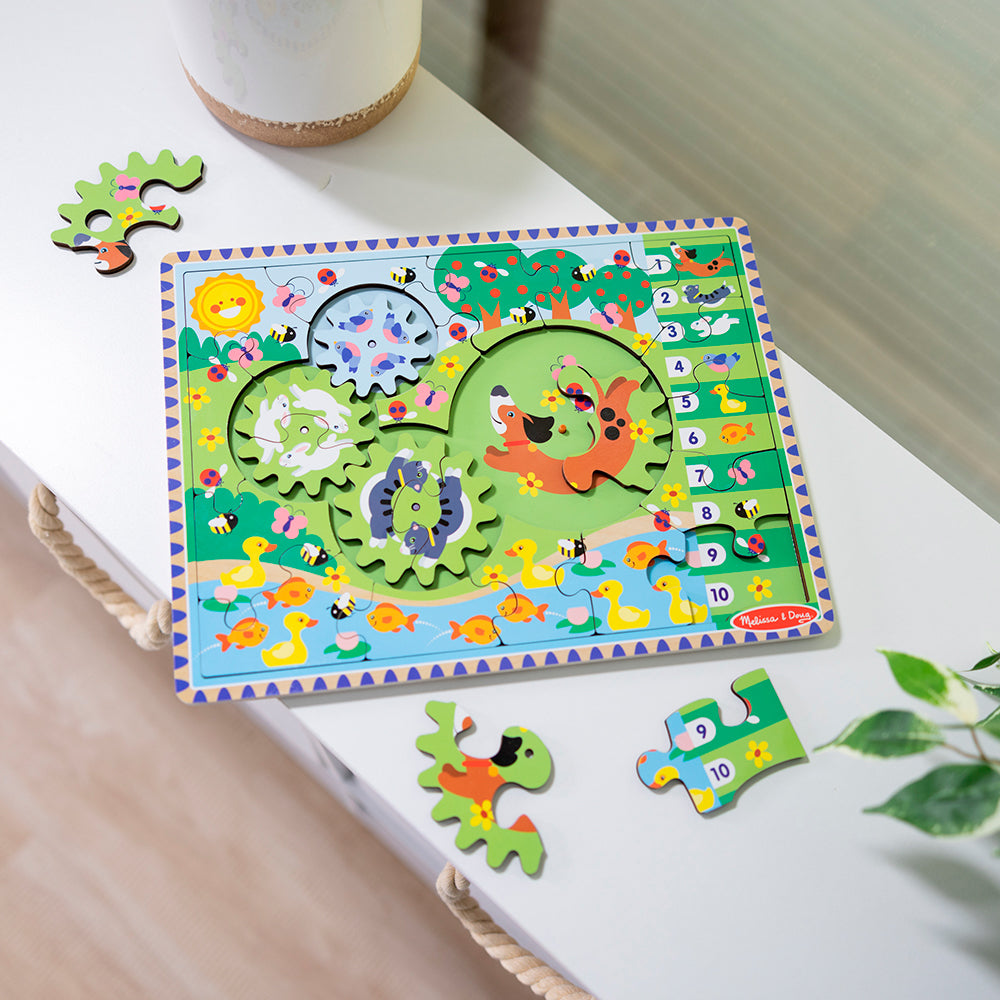 Melissa & Doug Gear - Animal Chase (24pcs)