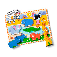 Melissa & Doug Safari - Chunky Puzzle