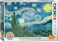 3D - Starry Night, Vincent Van Gogh (300pcs)