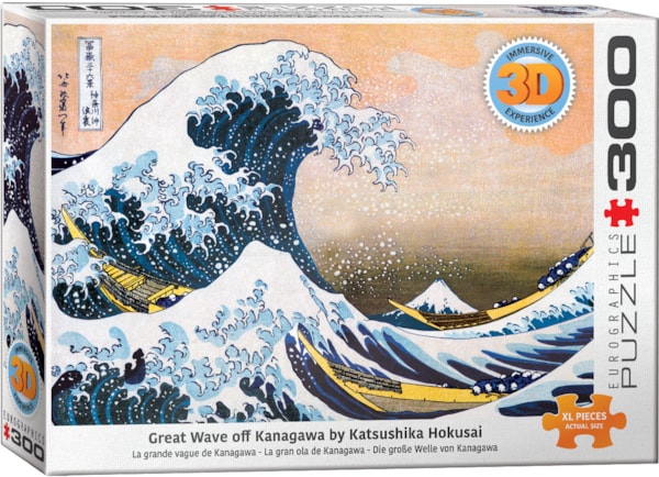 3D - Great Wave off Kanagawa (300pcs)