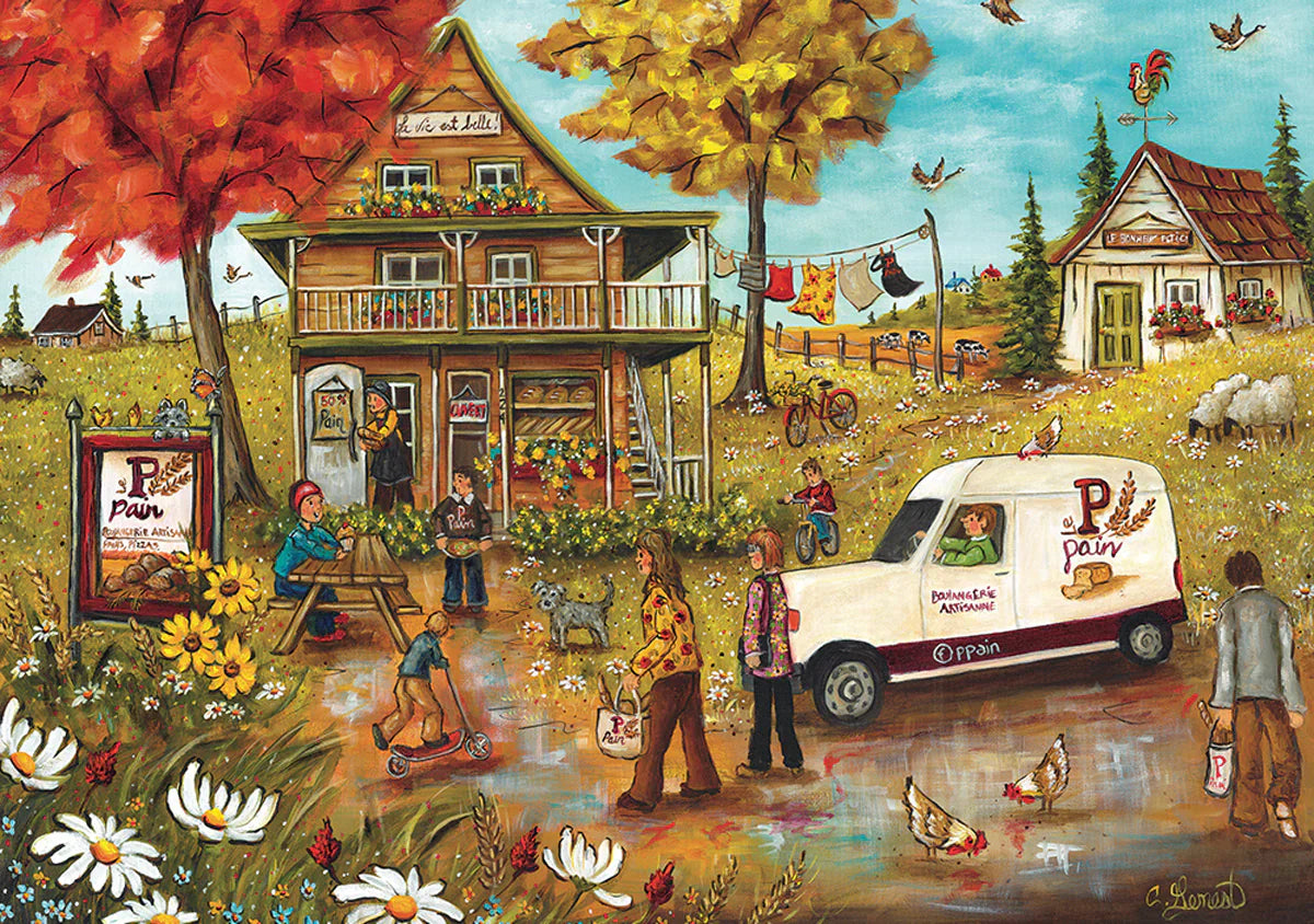 PFG Artisanal Bakery, Christine Genest (500pcs) (Usage/Used - PUZZLES FOR GOOD)