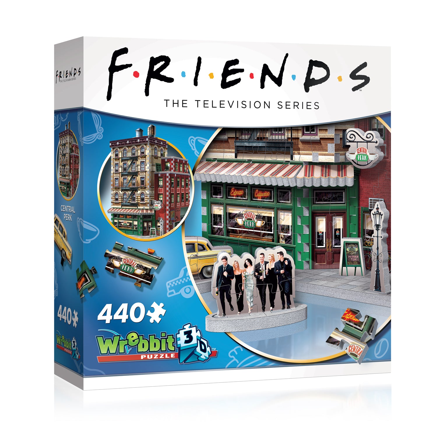 Central Perk - Friends (3D Puzzle) (440pcs)