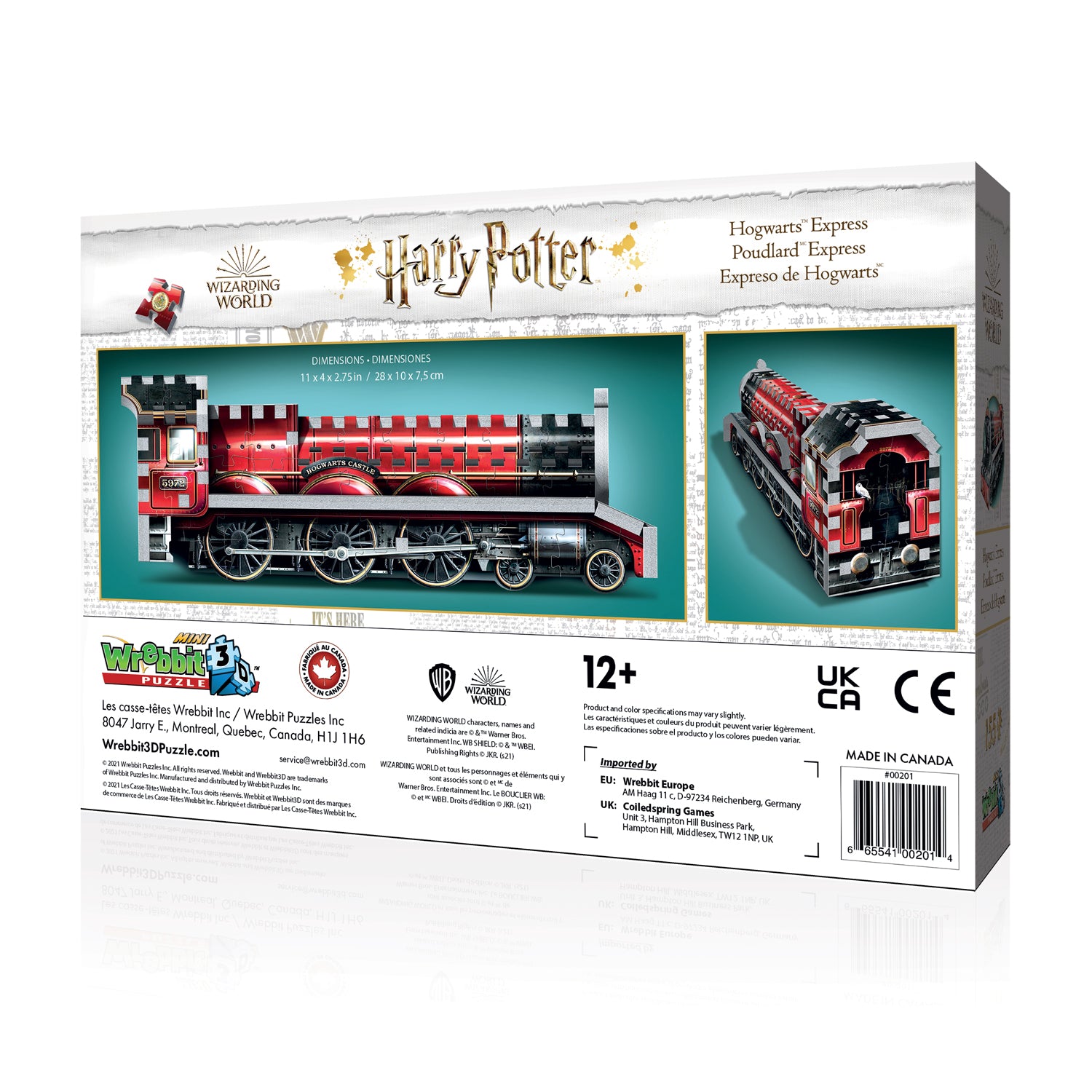 Harry Potter 3D - MINI Hogwarts Express (155pcs)