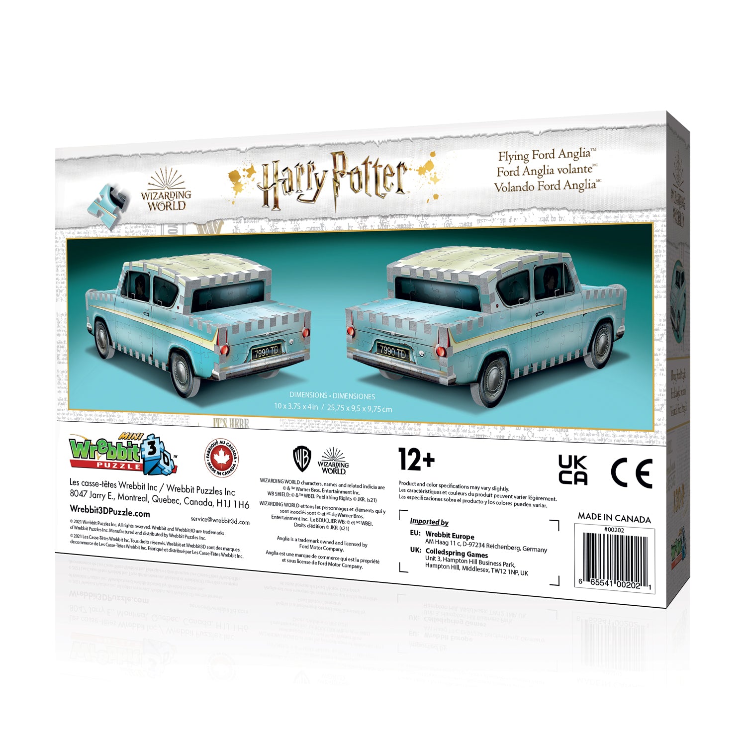 Harry Potter 3D - MINI Ford Anglia (130pcs)