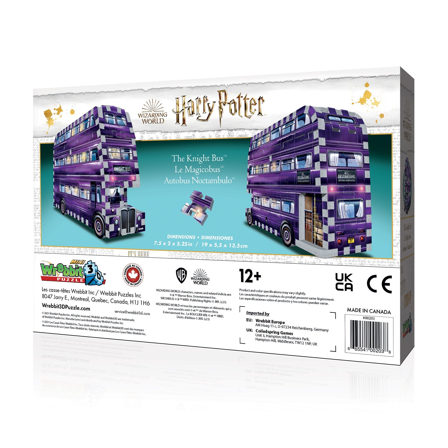 Harry Potter 3D - MINI Knight Bus (130pcs)