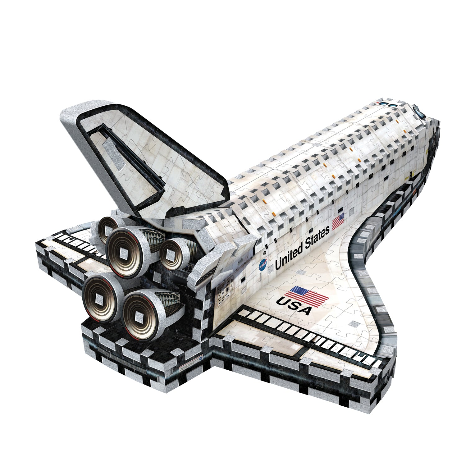 Buy Space shuttle - orbiter (3d puzzle) (435pcs) Puzzle | Jigsaw Jungle