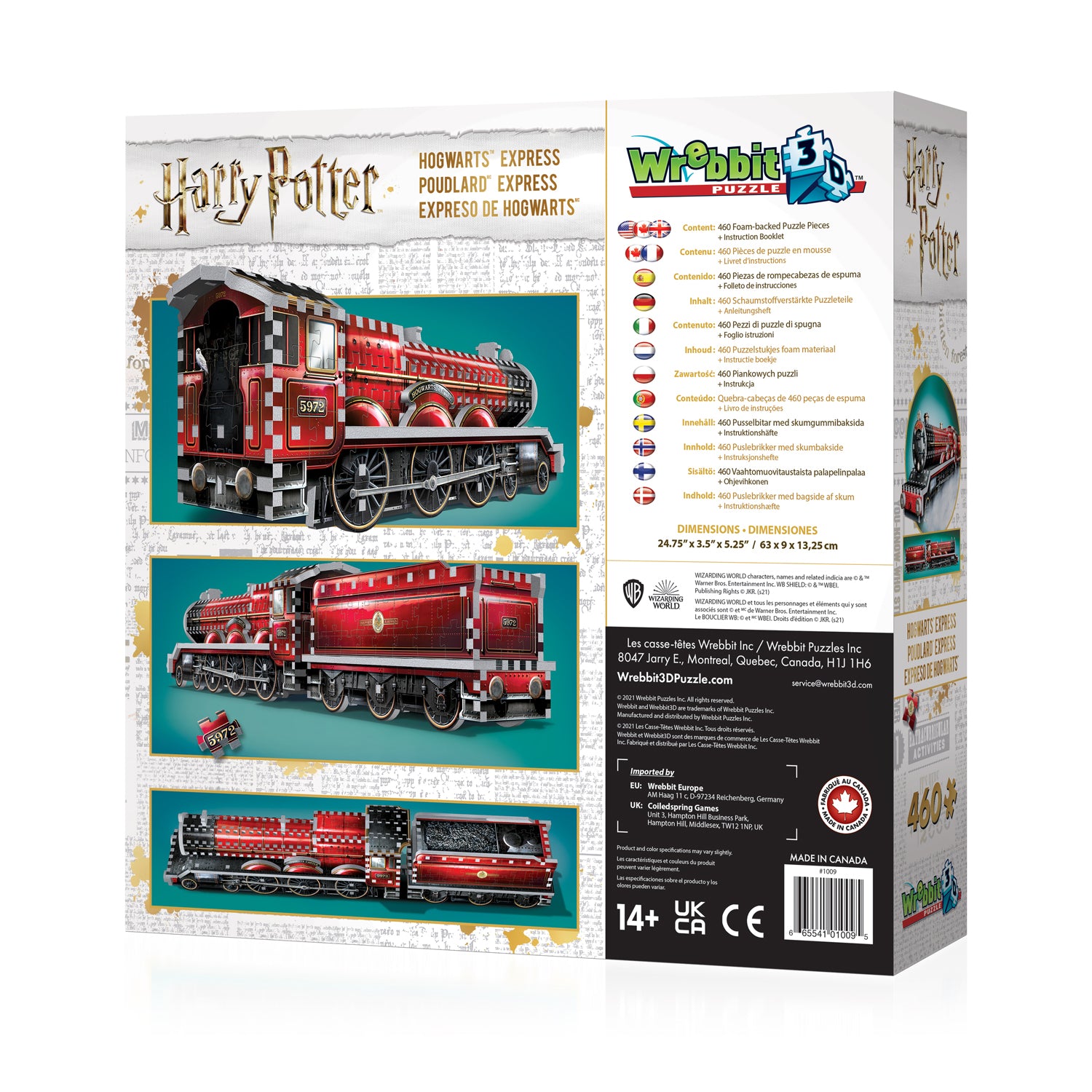 Harry Potter 3D - Hogwarts Express (460pcs)