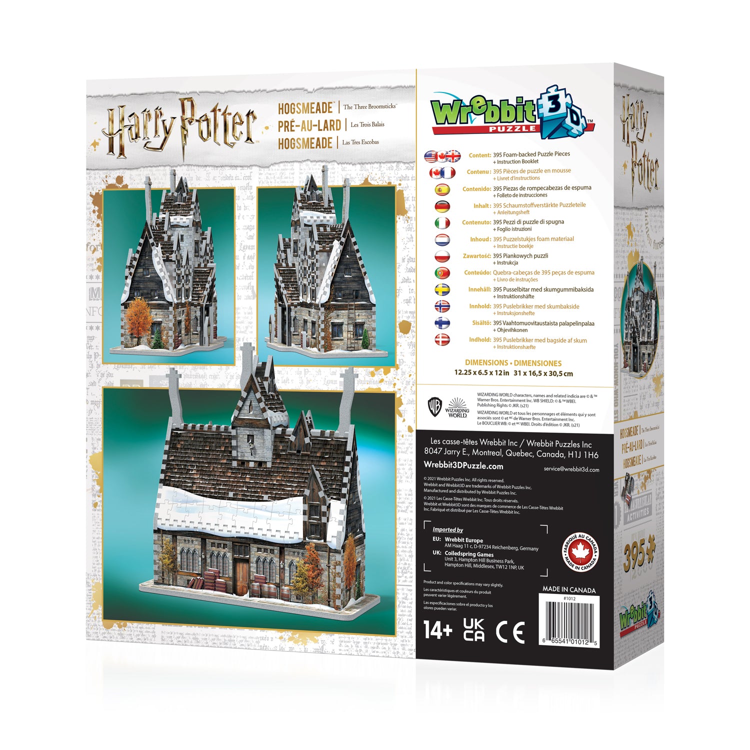 Harry Potter 3D - Hogsmeade – The Three Broomsticks (395pcs)