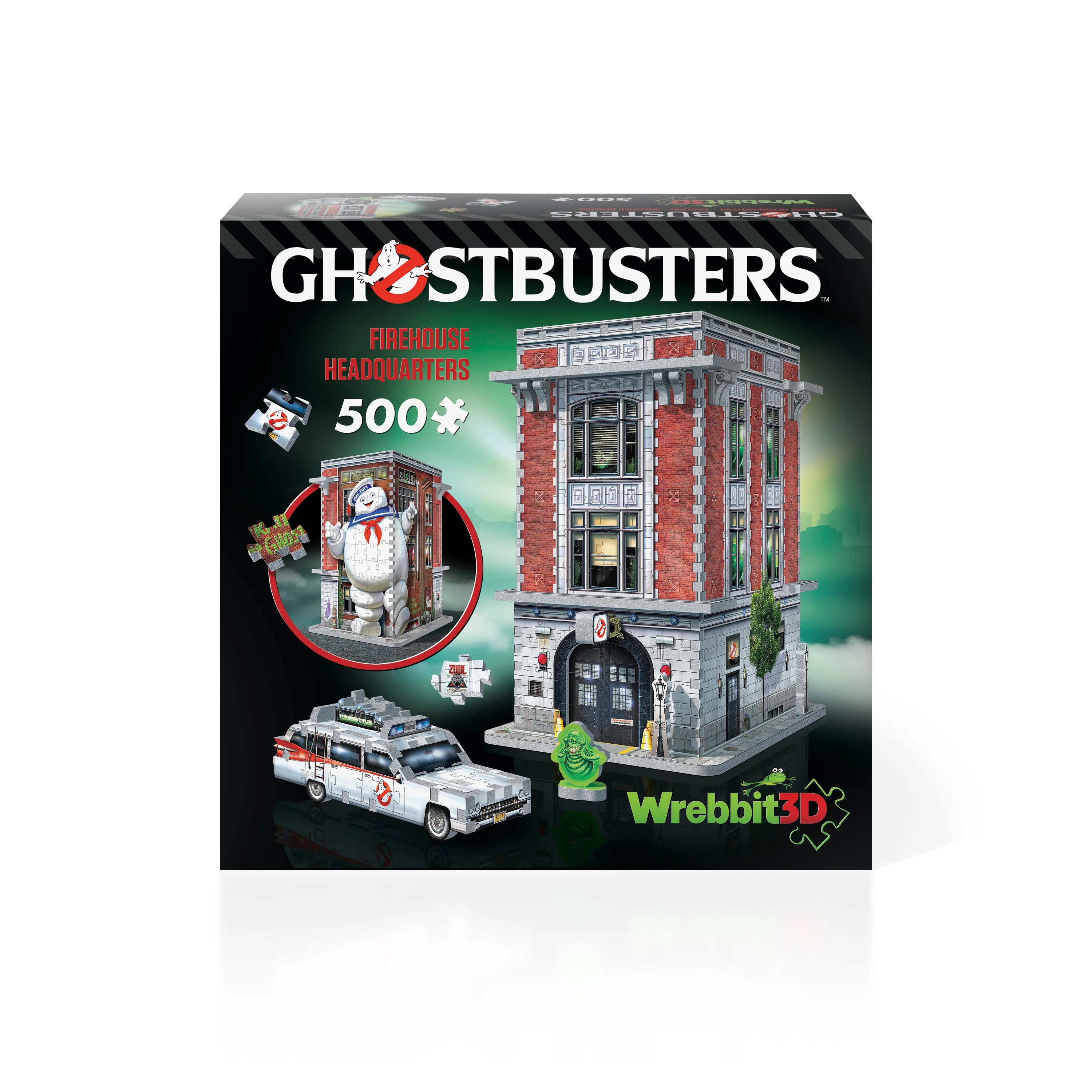 Ghostbusters - Firehouse Headquarters (3D Puzzle) (500pcs)