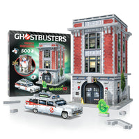 Ghostbusters - Siège social de la maison de pompiers (puzzle 3D) (500pcs)