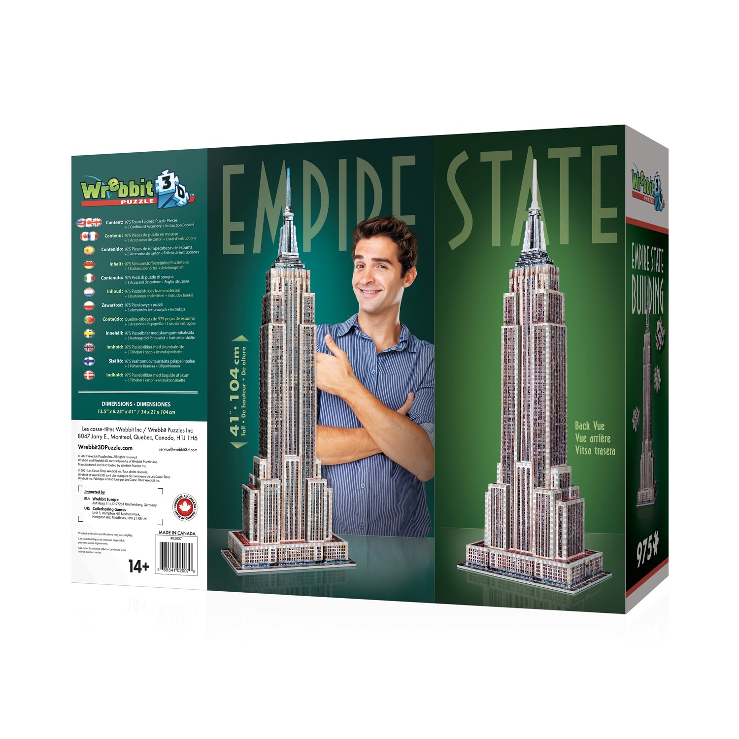 Empire State Building (3D Puzzle) (975pcs)