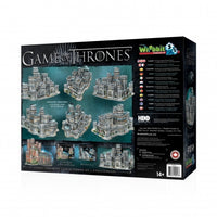 Winterfell - Game of Thrones (Puzzle 3D) (910pcs)