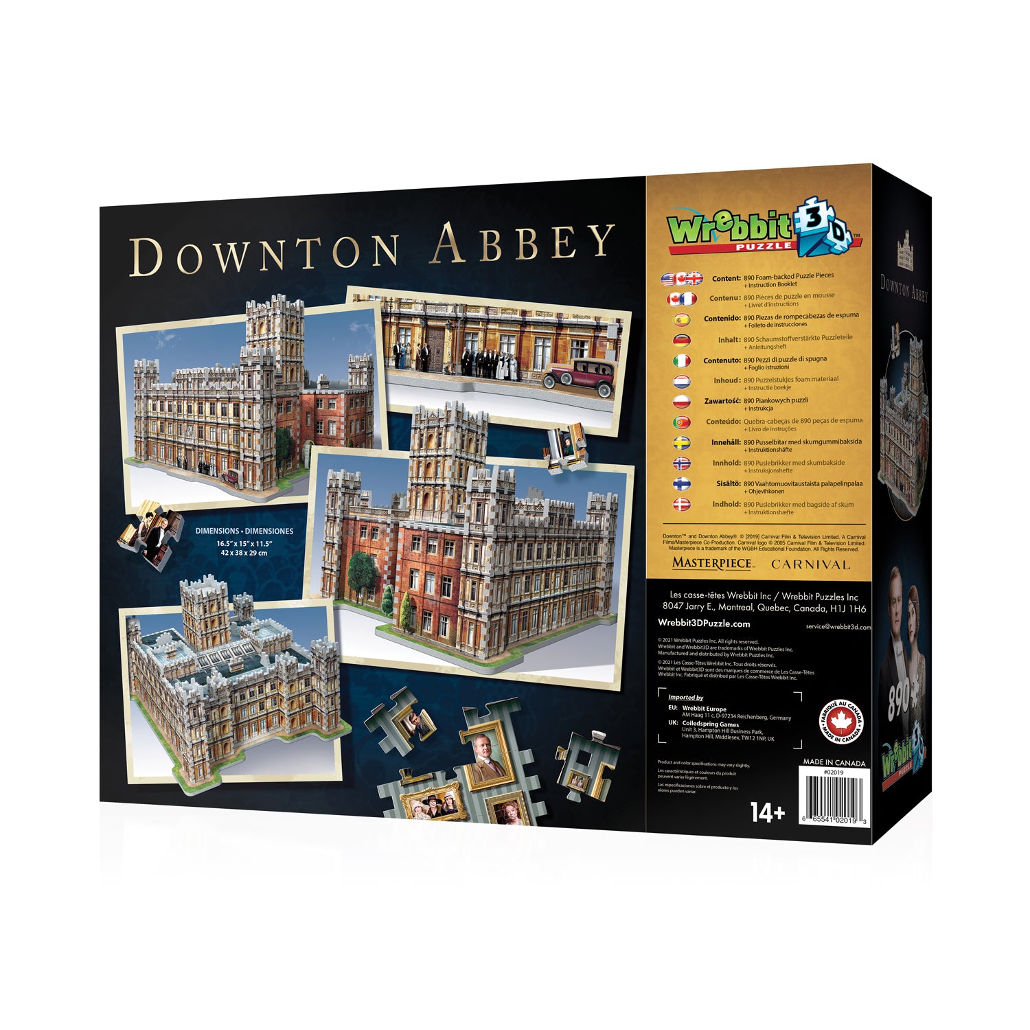 Downton Abbey (3D puzzle) (890pcs)
