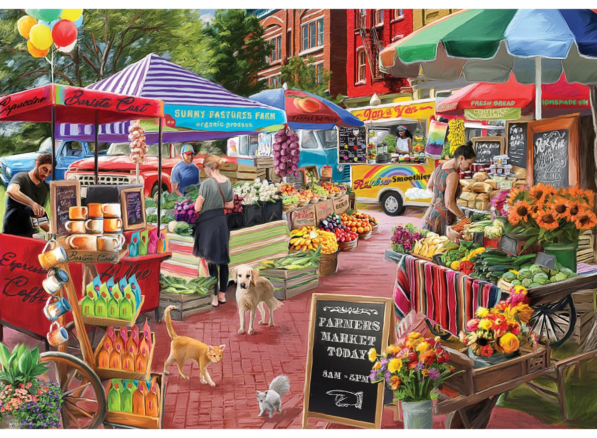 A Day at the Farmers Market (104pcs)