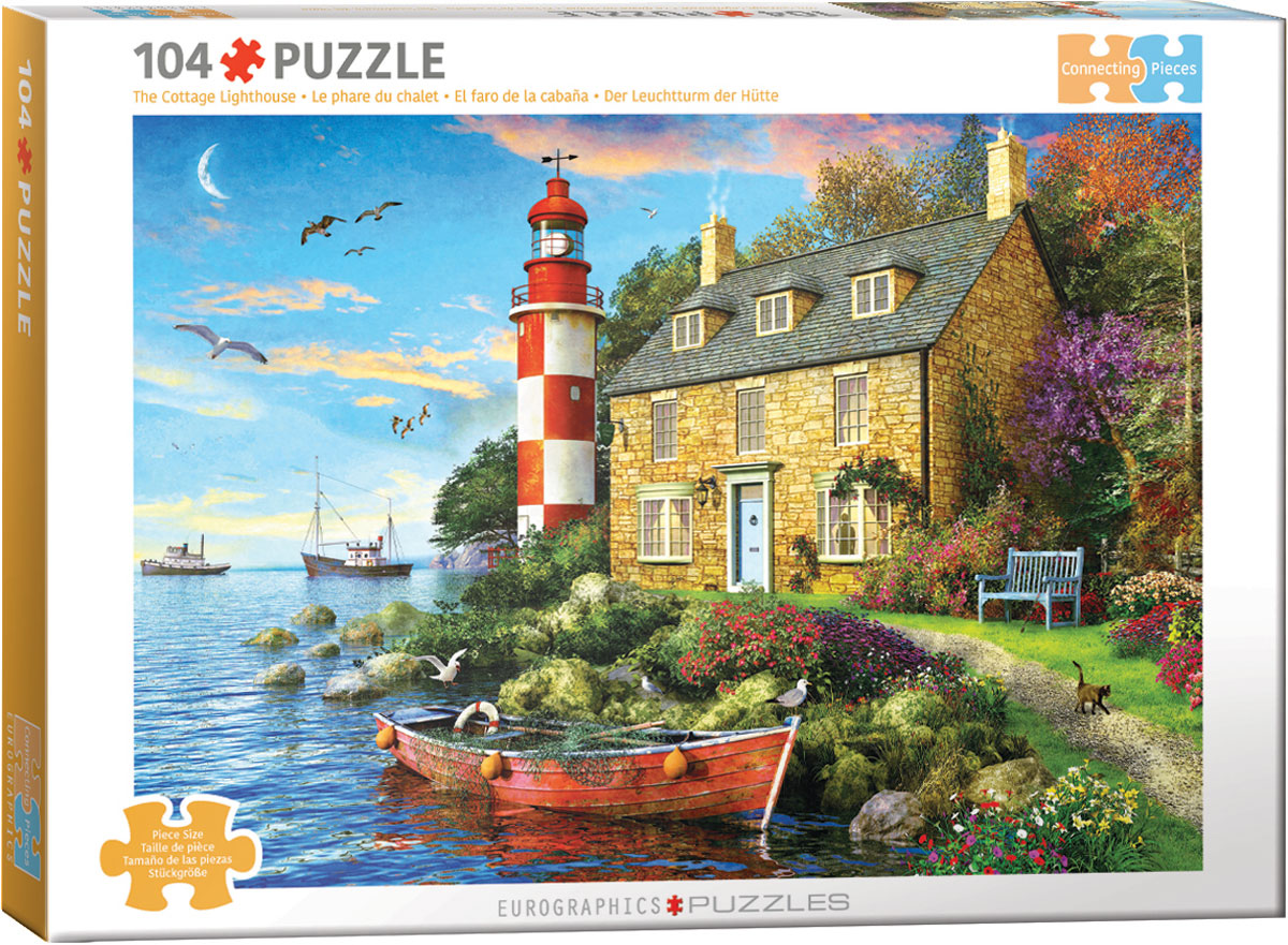 The Cottage Lighthouse, Dominic Davison (104pcs)