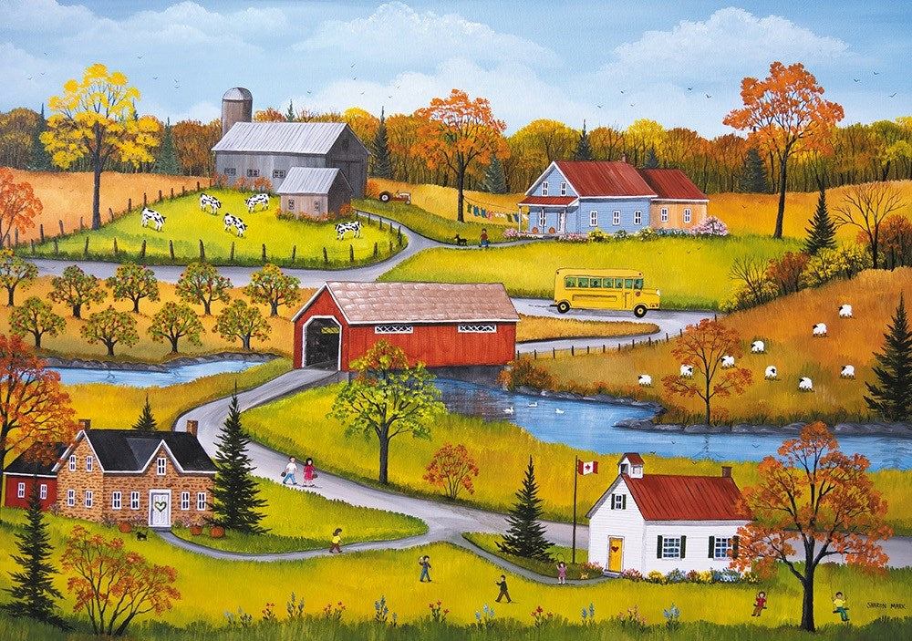 Le bus jaune, Sharon Mark (1000pcs)