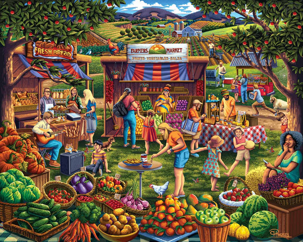 Buy Farmer's market (500pcs) Puzzle | Jigsaw Jungle