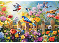 Oiseaux de jardin ludiques (24pcs)
