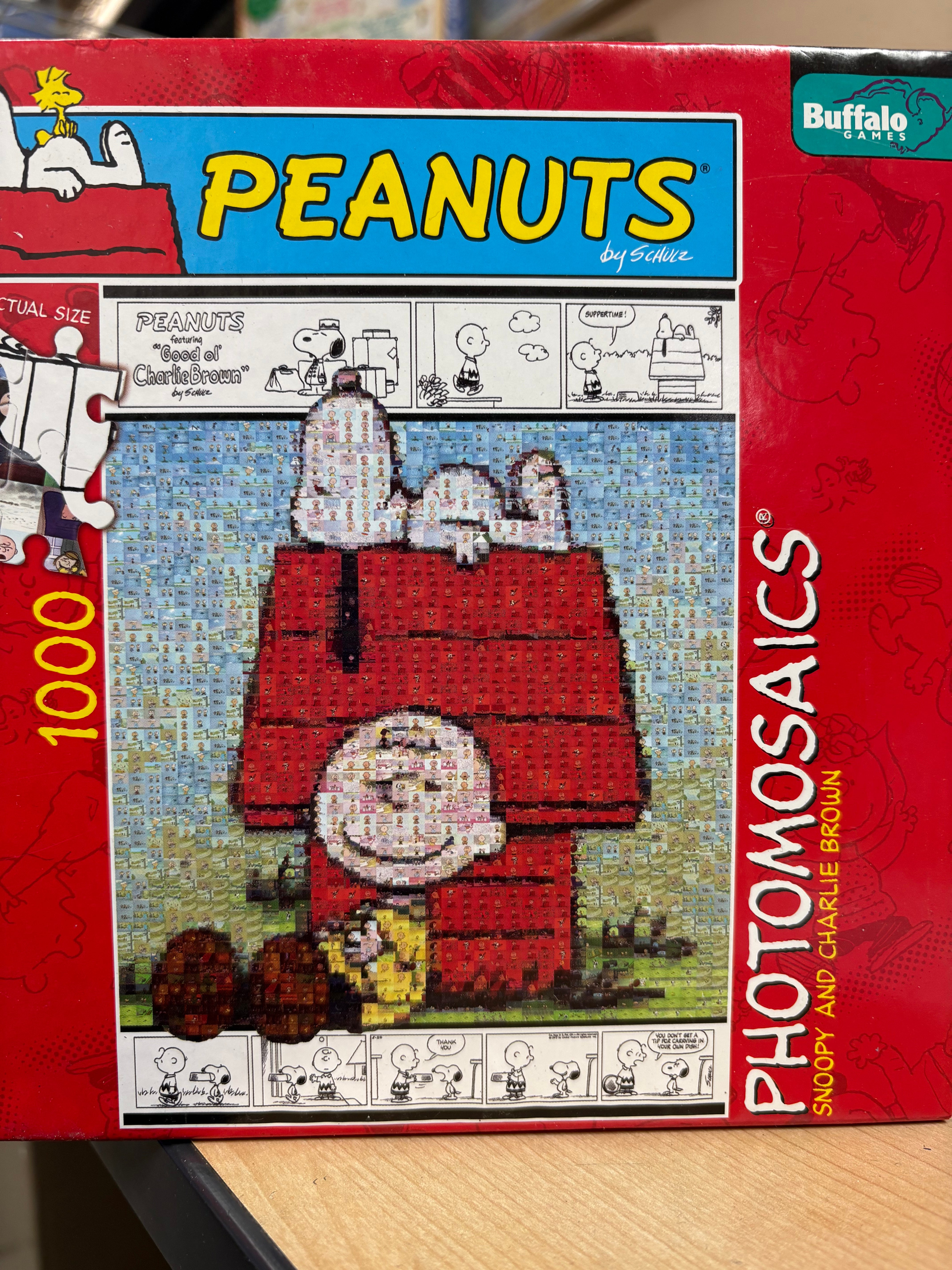 PFG Peanuts Photomosaics (1000pcs) (Usage/Used - PUZZLES FOR GOOD)