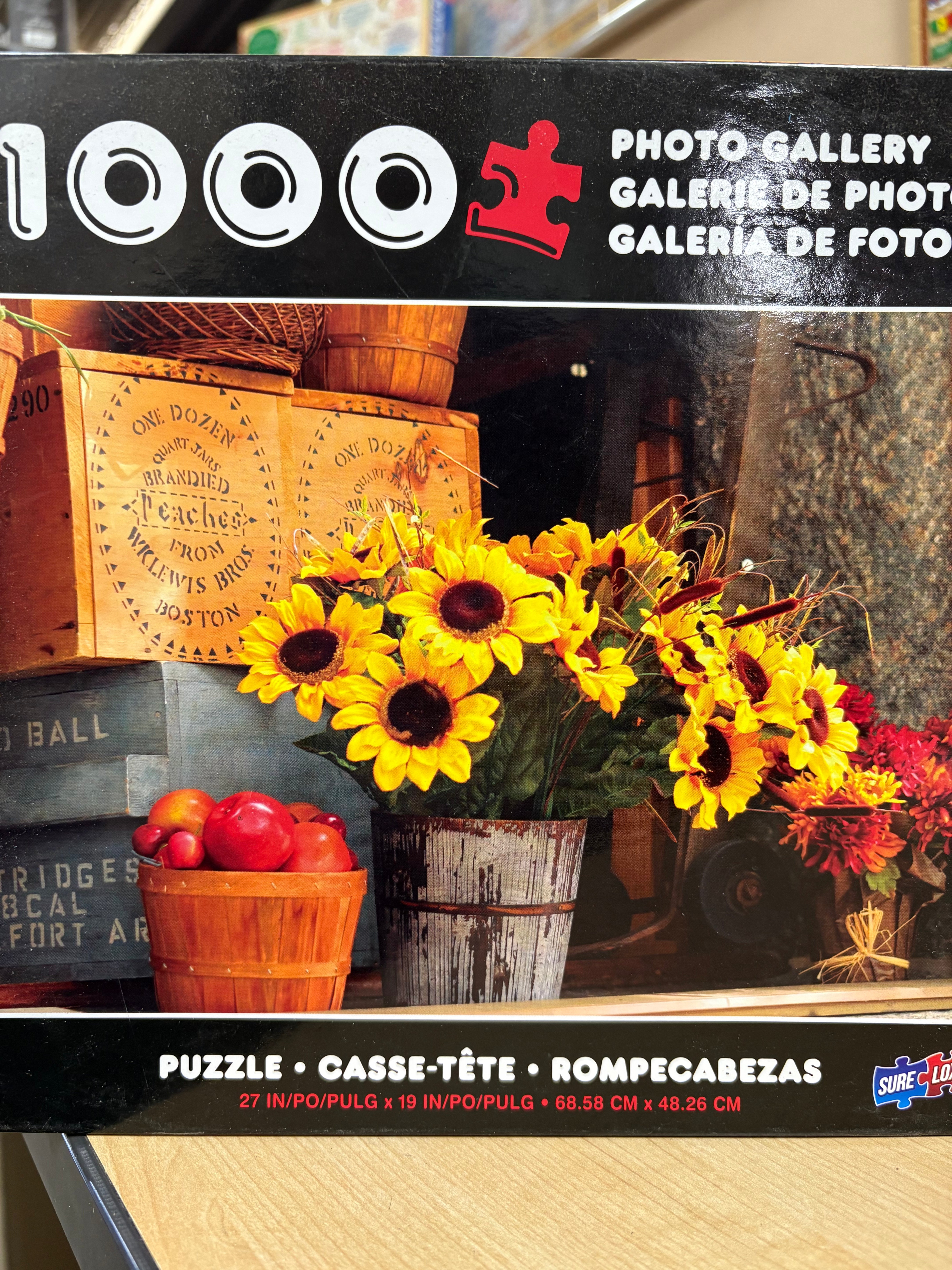 PFG Market Sunflowers (Usage/Used - PUZZLES FOR GOOD)