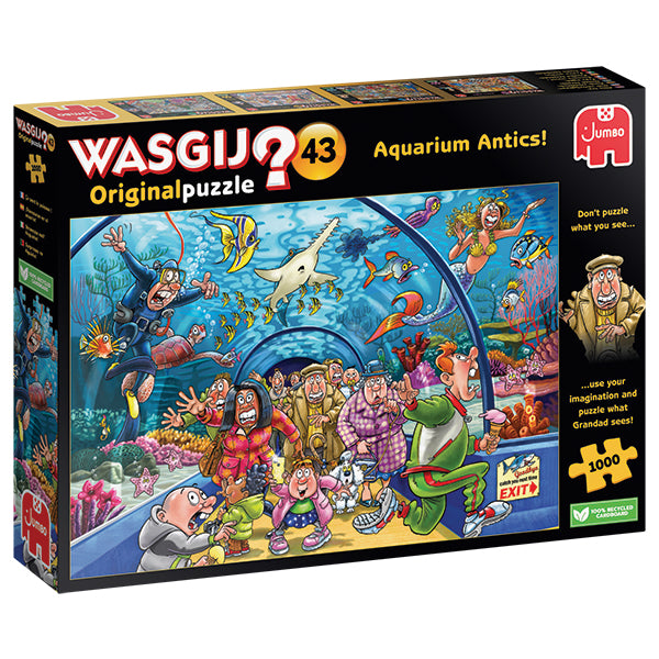Wasgij? Original #43, Aquarium Antics!