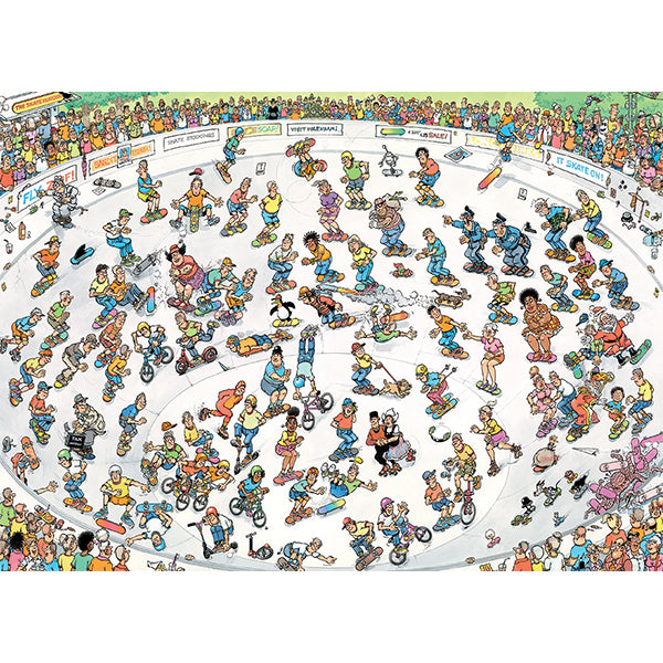 DMG Riding the Skate Bowl, JVH (1000pcs) (DAMAGED BOX)