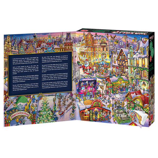 2025 Wasgij Advent Calendar - Reindeer Rumpus (24 x 54pcs)