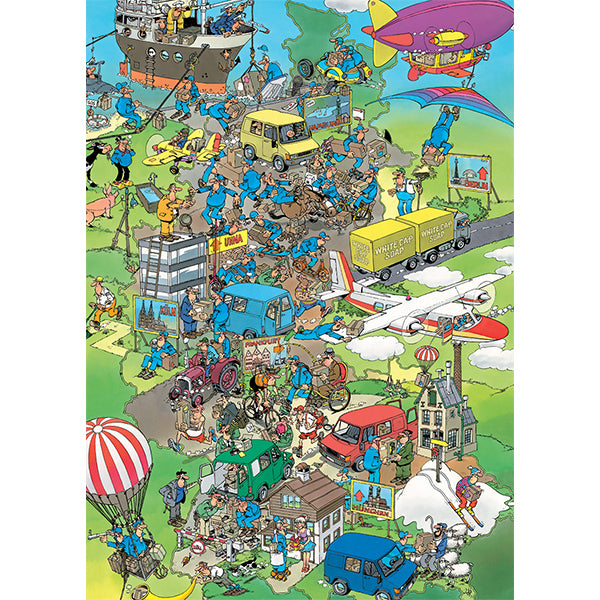 Old Timers - Parcel Panic!, JVH (1000pcs)