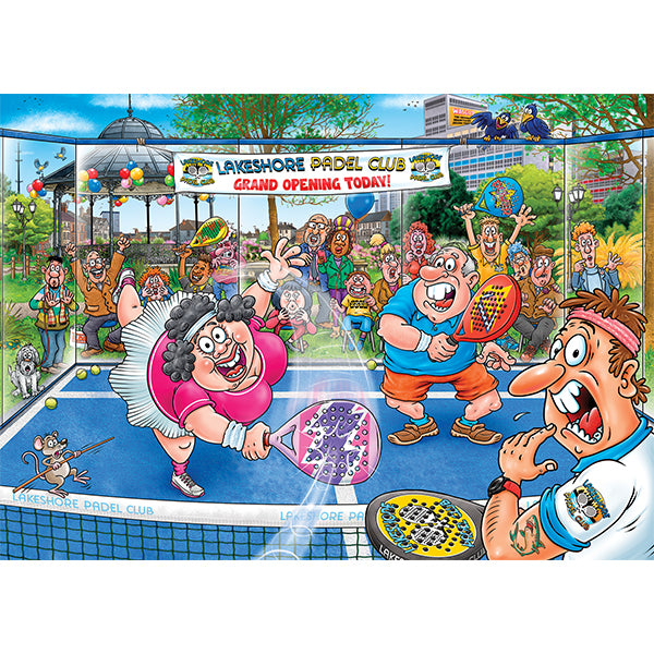 Wasgij Original #49 - Padel Panic!