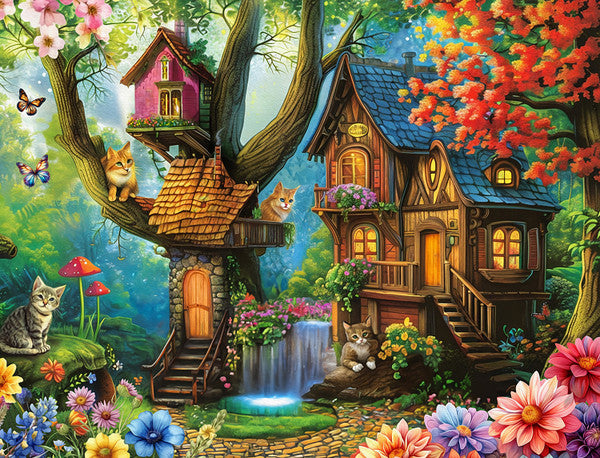 Cats Treehouse (500pcs)