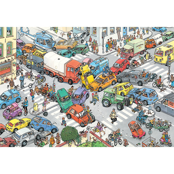 PFG Traffic Chaos, JVH (3000pcs) (Usage/Used - PUZZLES FOR GOOD)