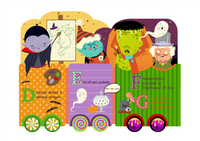 Monsters Puzzle-Train (26pcs)