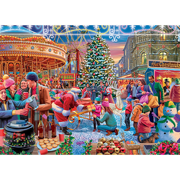 Advent Calendar - Christmas Comes to Town, Vic McLindon (1008pcs)