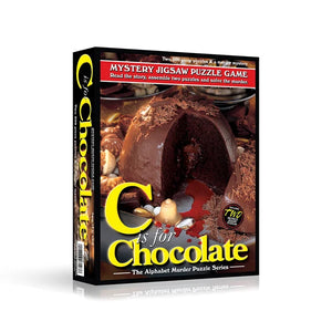 C is for Chocolate Alphabet Mystery Puzzle (2x500pcs)