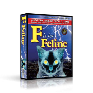 F is for Feline Alphabet Mystery Puzzle (2x500pcs)