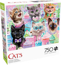 PFG Cats - Cupcake Kittens (750pcs) (Usage/Used -PUZZLES FOR GOOD)