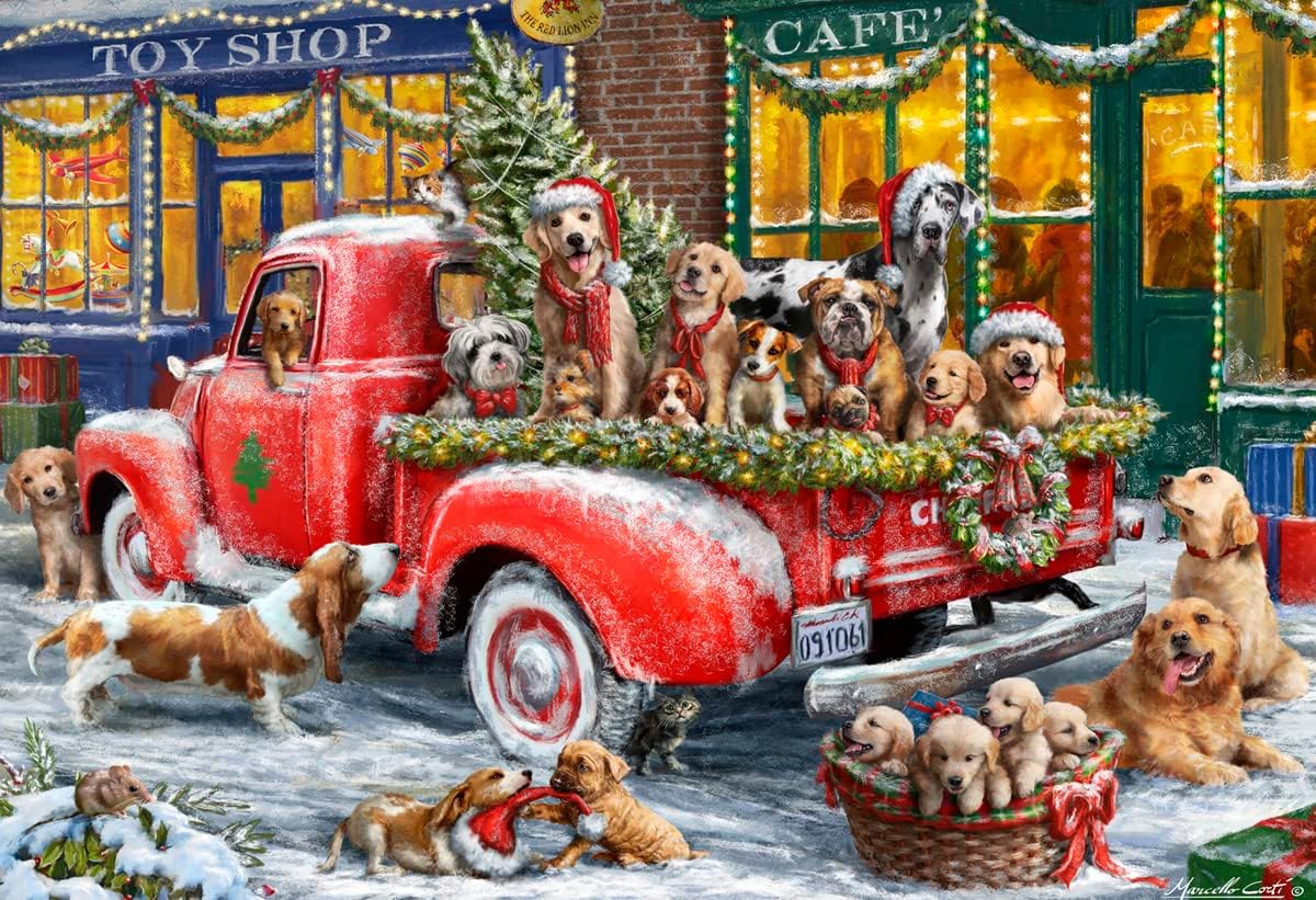 Canine Christmas, Marcello Corti (100pcs)