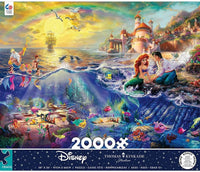 PFG Disney The Little Mermaid, Thomas Kinkade (2000pcs) (Usage/Used - PUZZLES FOR GOOD)