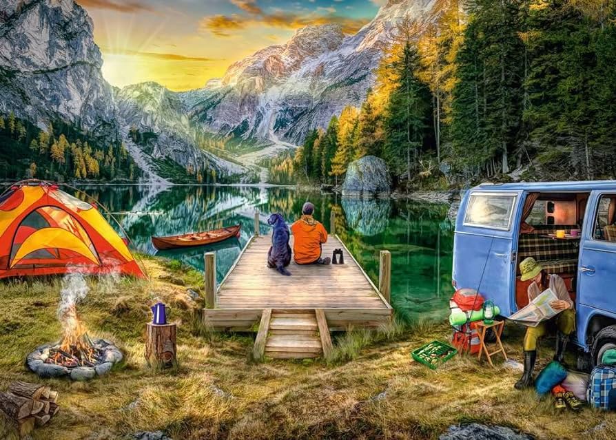 Ravensburger Camping Holiday (1000pcs)