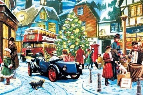 World's Smallest Holiday Puzzle - Christmas Streets (234pcs)