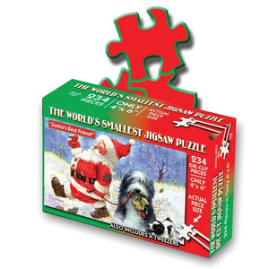 World's Smallest Holiday Puzzle - Santa's Best Friend (234pcs)