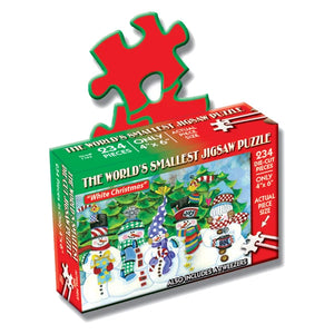 World's Smallest Holiday Puzzle - White Christmas (234pcs)