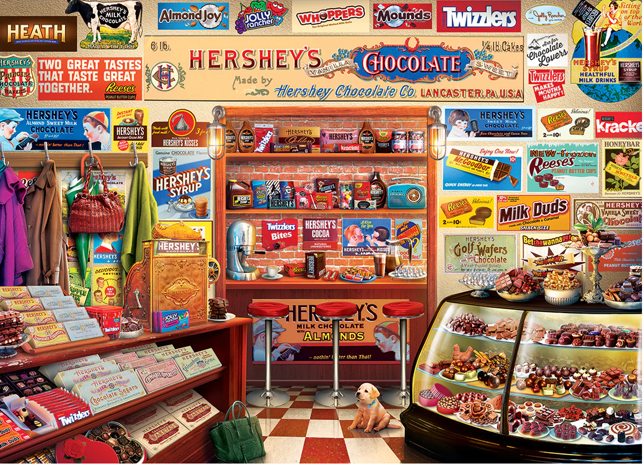 PFG Hershey's Candy Shop (Usage/Used - PUZZLES FOR GOOD)
