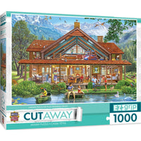 DMG Cutaway - Camping Lodge, Steve Crisp (1000pcs) (EZ Grip) (boîte endommagée)