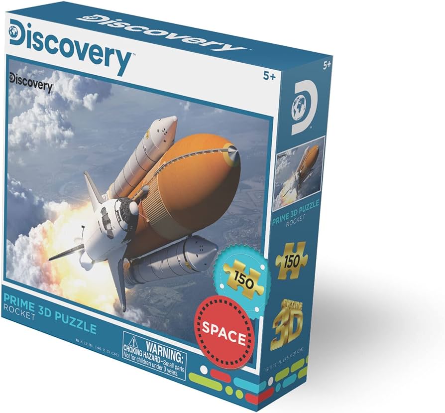 Discovery - Rocket (3D Puzzle) (150pcs)