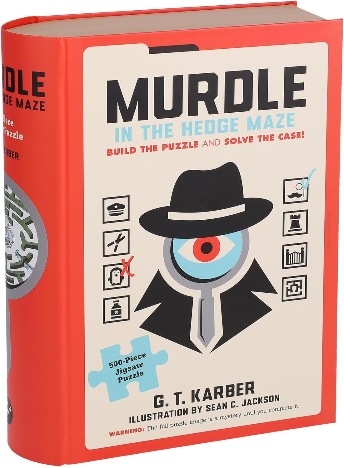 Meurtre dans le labyrinthe de haies (500 pièces)